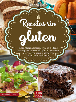 cover image of Recetas sin gluten